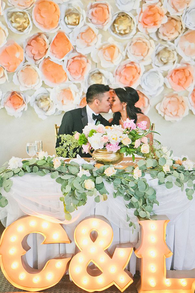 21 Sweetheart Table Ideas for Weddings ~ we ♥ this! moncheribridals.com