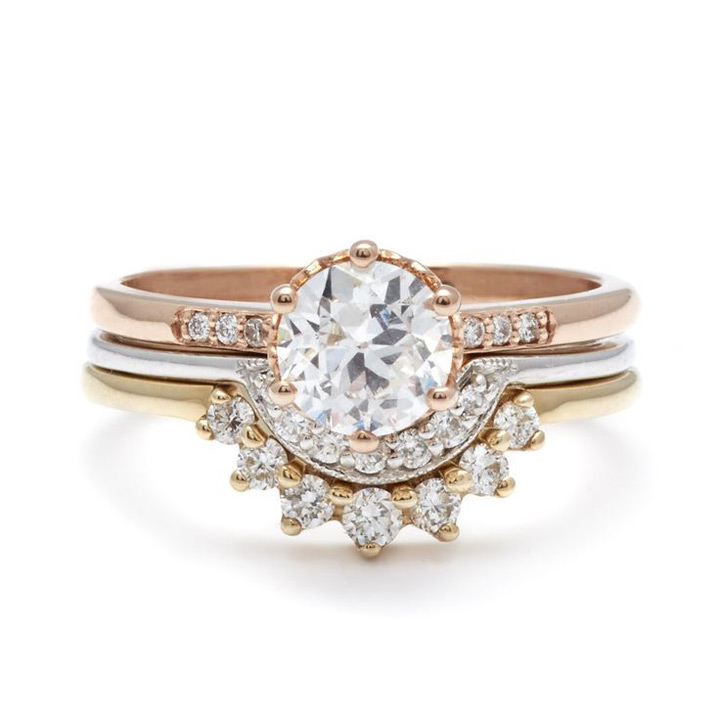 Stacked Wedding Ring Styles That'll Leave You Breathless