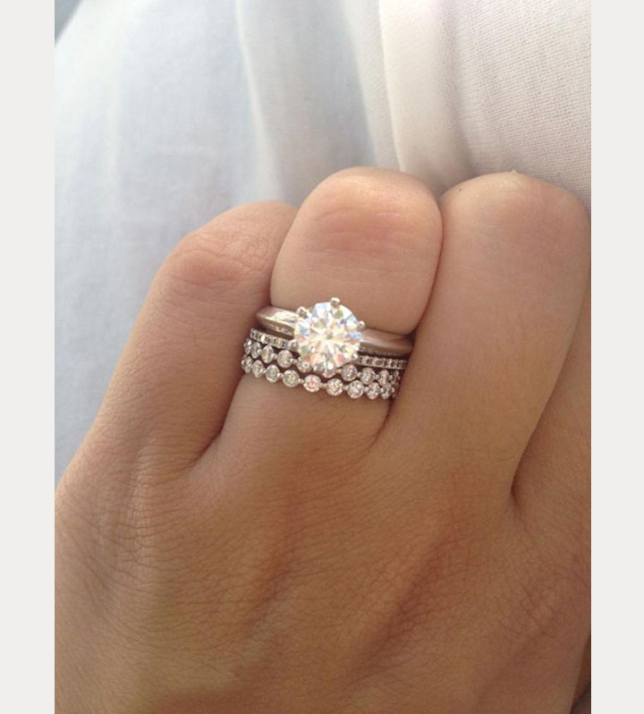 Stacked Wedding Ring Styles That'll Leave You Breathless ~ we ♥ this! moncheribridals.com