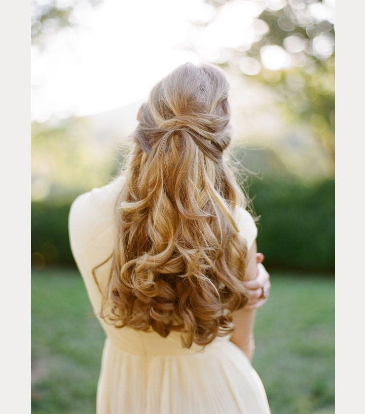 Crisscross Wedding Hair So Cool You'll Want To Copy ~ we ♥ this! moncheribridals.com 