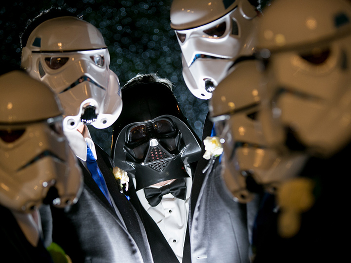 30 Ways to Get Your Star Wars ( Wedding) On! ~ we ❤ this! moncheribridals.com