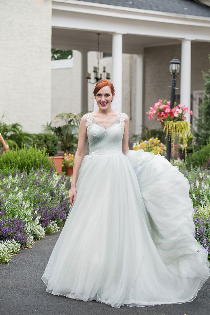 Misty Gray "Nightingale" By Sophia Tolli Is Perfection On This Bride