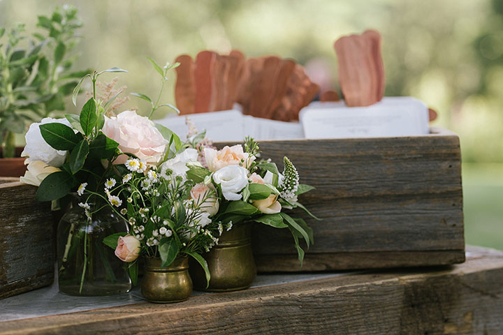 Soft & Romantic Summer Wedding Florals