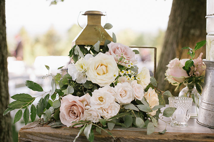 Soft & Romantic Summer Wedding Florals