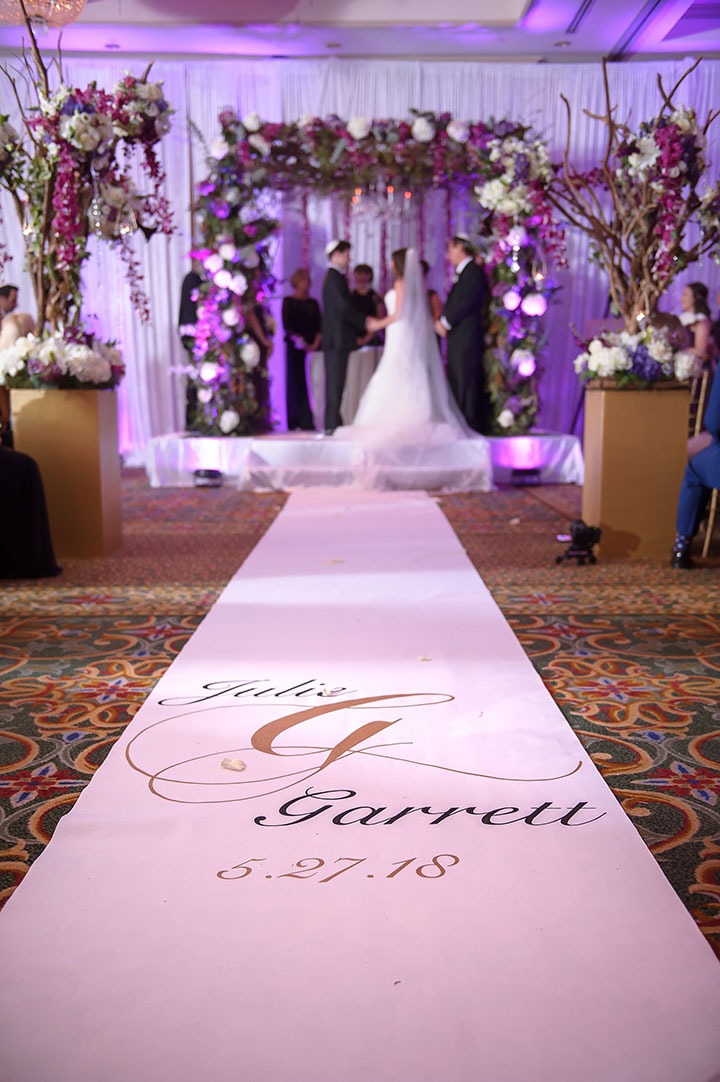Fairy Tale Wedding With Touches of Plum, Ivory & Gold