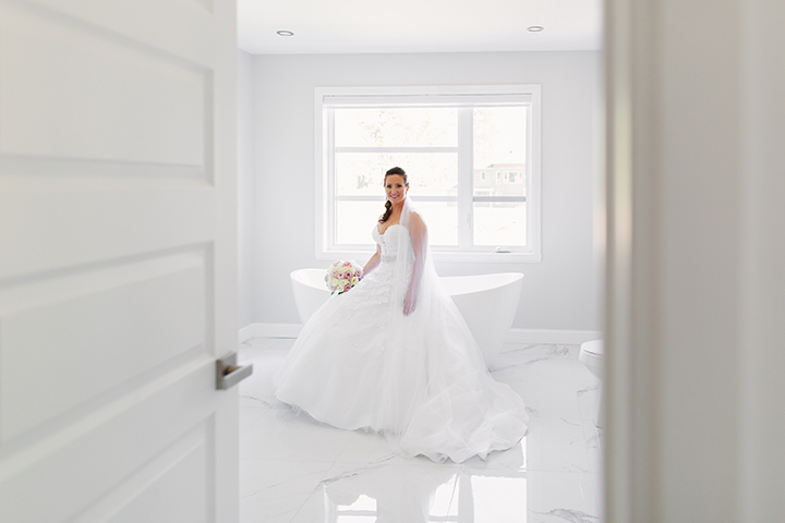 Allover Shimmer Tulle Makes "Orion" A Popular Choice Among Brides