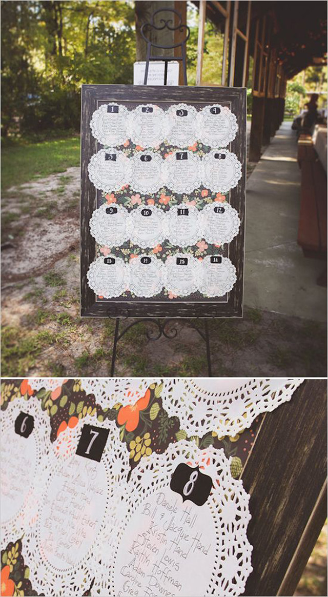 17 Unique Seating Chart Ideas for Weddings ~ we ♥ this! moncheribridals.com