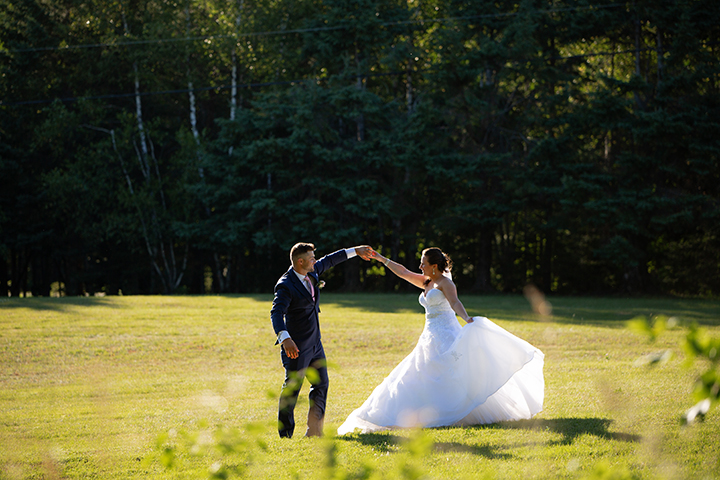 Allover Shimmer Tulle Makes "Orion" A Popular Choice Among Brides Desktop Image