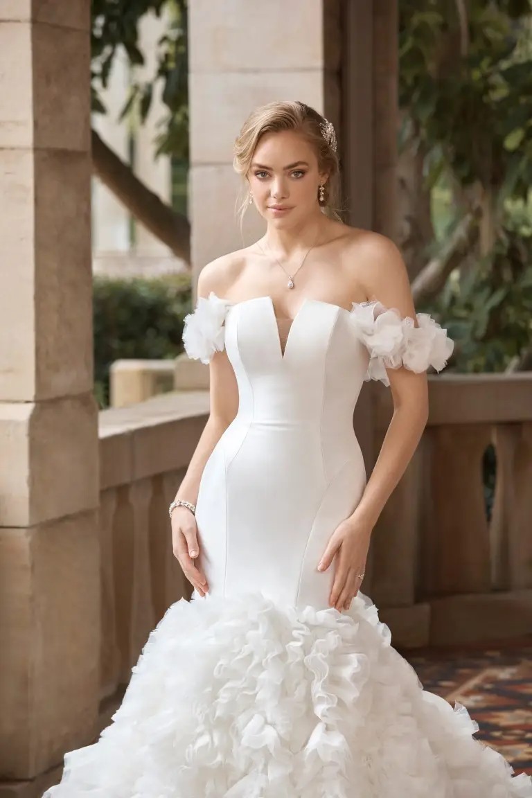 sophia tolli Fall 2021 wedding gown