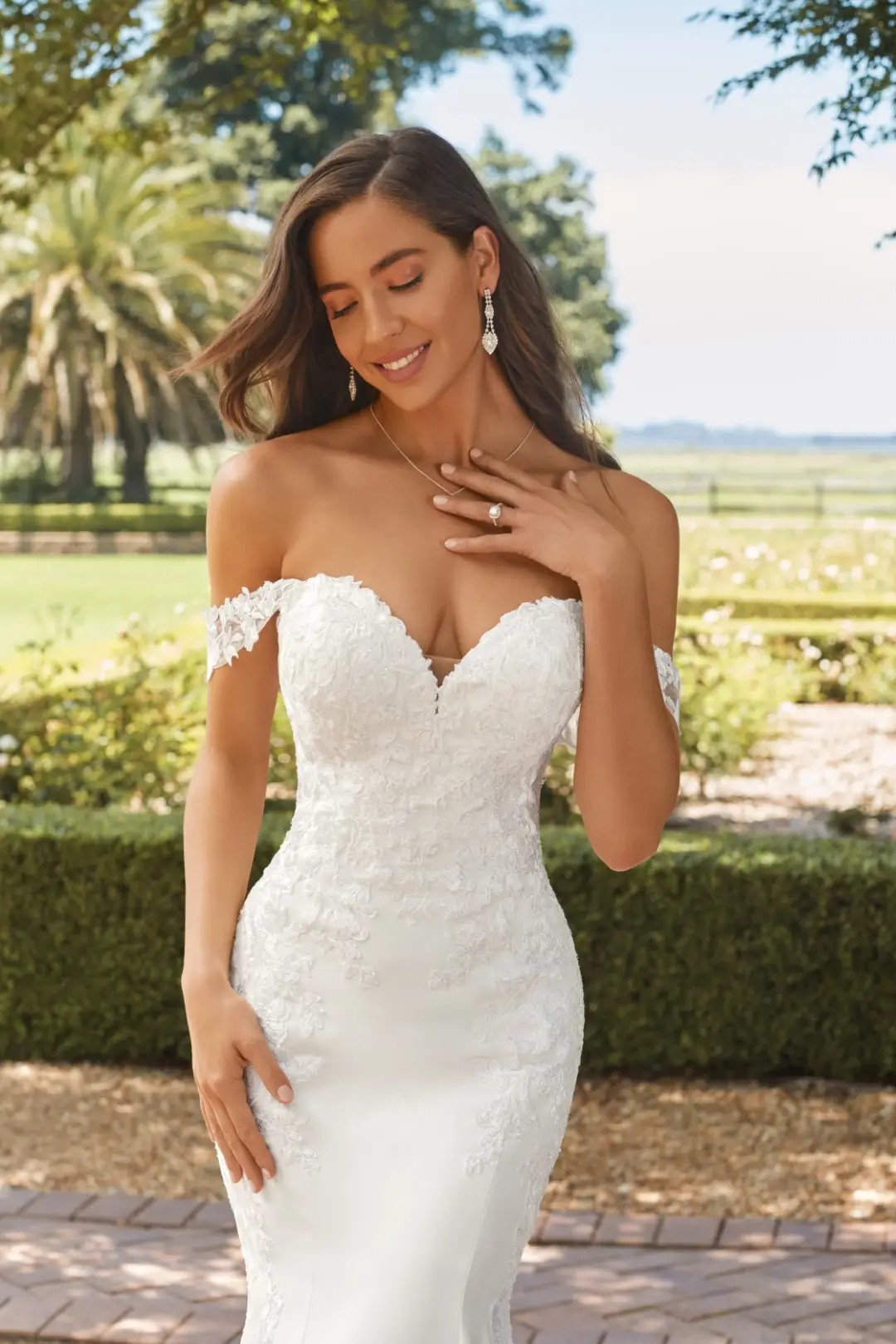 Breathtaking Off-Shoulder Straps Y22275STR | Style Y22275STR