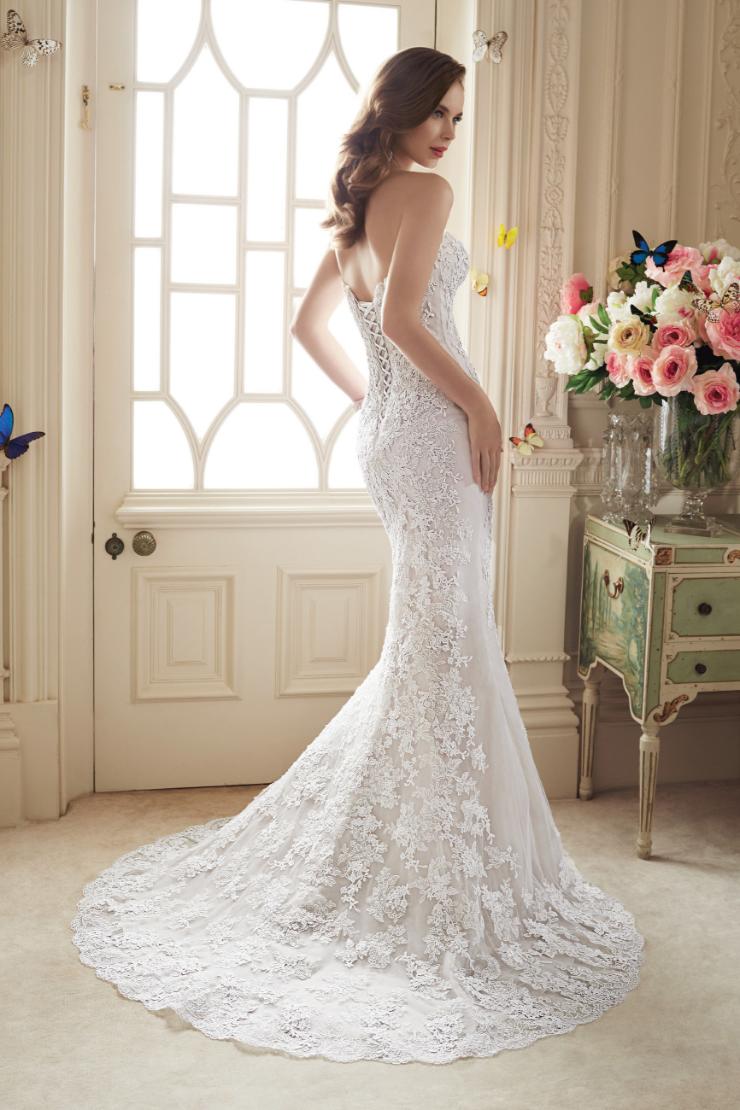 Incredible Two-Piece Wedding Dress with Detachable Train Maeve #$4 picture