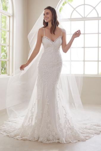 Sexy Lace Wedding Gown with Low Back Aquamarine $0 default thumbnail