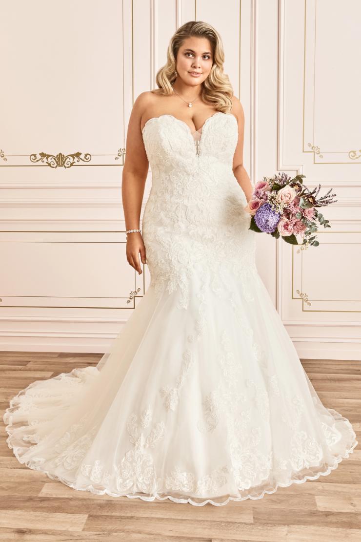 Classic Strapless Sweetheart Wedding Dress Zoey #$5 picture