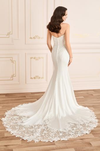 Chic Crepe Wedding Gown with Lace Train Pippa $1 thumbnail