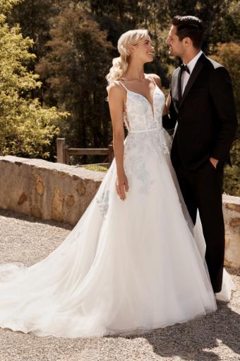 Romantic Wedding Dress with Illusion Back Aurora $5 thumbnail