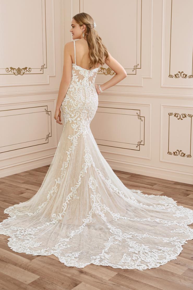 Sexy Lace Wedding Dress with Sheer Train Tamara #$6 picture