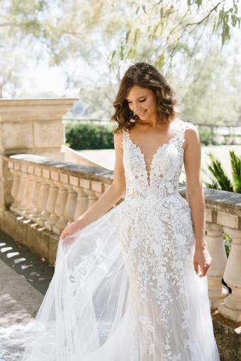 Boho-Inspired Wedding Gown with Cotton Lace Finley $5 thumbnail
