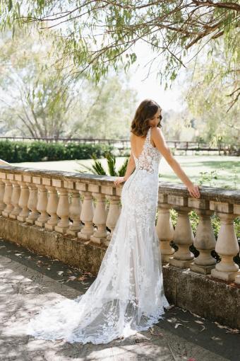 Boho-Inspired Wedding Gown with Cotton Lace Finley $3 thumbnail