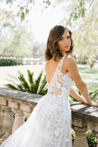 Boho-Inspired Wedding Gown with Cotton Lace Finley $14 thumbnail