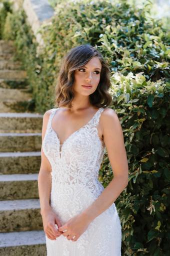 Luxe Lace Fit and Flare Bridal Gown with Beading Tiana $2 thumbnail