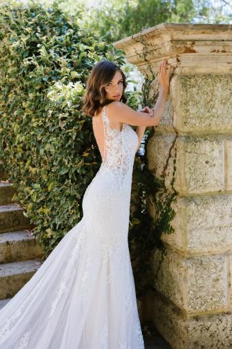 Luxe Lace Fit and Flare Bridal Gown with Beading Tiana $4 thumbnail