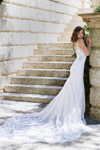 Luxe Lace Fit and Flare Bridal Gown with Beading Tiana $6 thumbnail