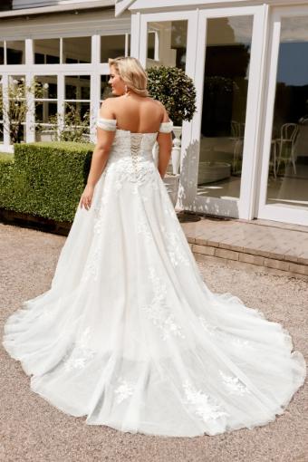 Ethereal Wedding Dress with Corset Back Emelina $1 thumbnail