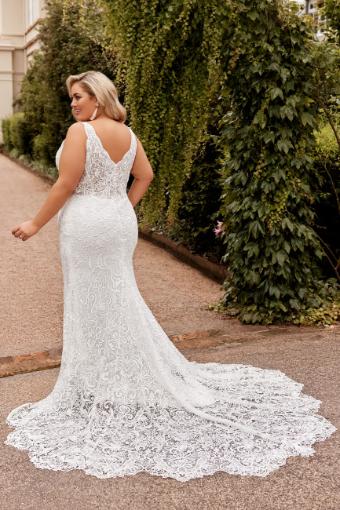 Unique Lace Fit and Flare Wedding Dress Frankie $1 thumbnail