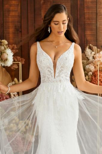 Luxe Lace Bridal Gown with Plunging Neckline Rachelle $2 default thumbnail