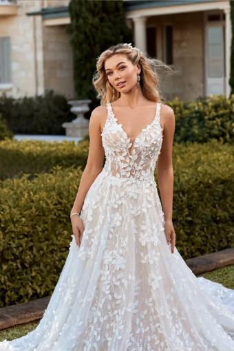 Three-Dimensional Lace Wedding Dress Ophelia $3 thumbnail
