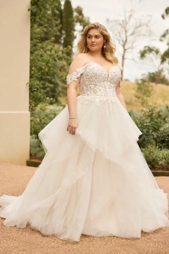 Modern Ball Gown with Magnificent Lace Bodice Tilly $3 thumbnail